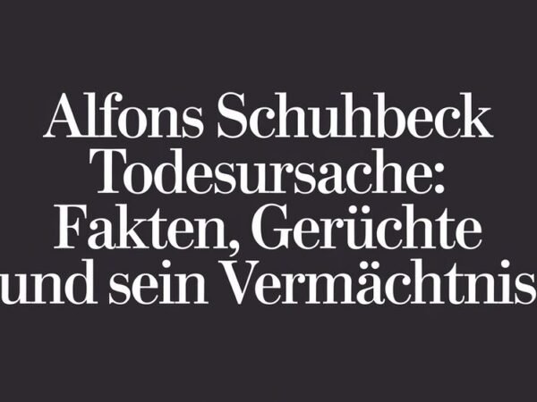 Alfons Schuhbeck Todesursache Fakten, Gerüchte und sein Vermächtnis