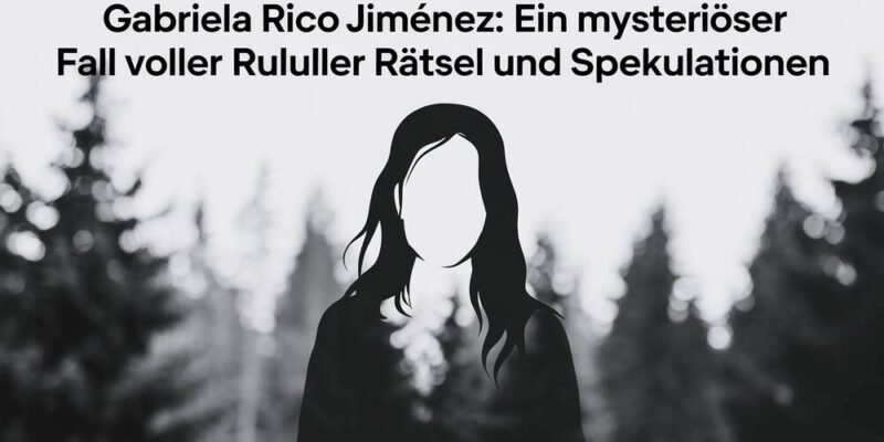 Gabriela Rico Jiménez Ein Mysteriöser Fall voller Rätsel und Spekulationen