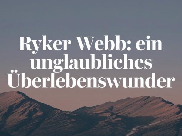 Ryker Webb Ein Unglaubliches Überlebenswunder